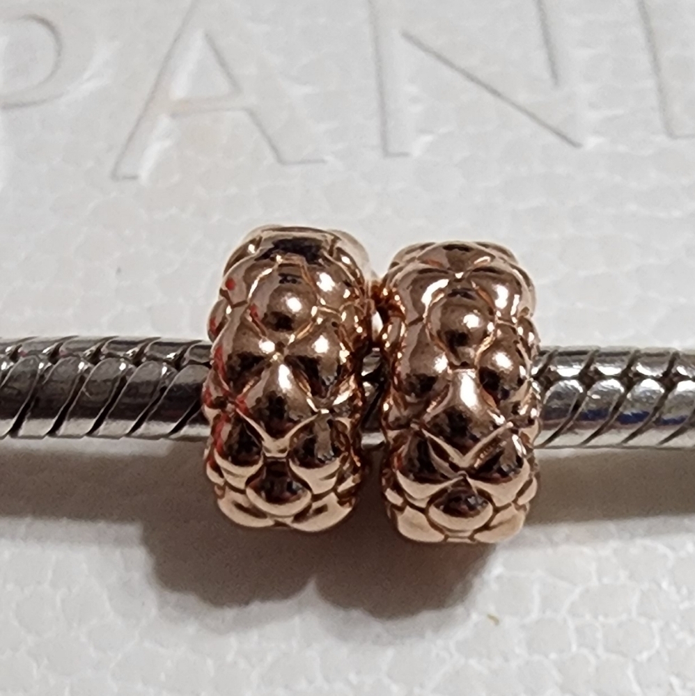 Pandora Rose Gold Safety Clips